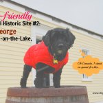 Dog-friendly Fort George in Niagara on the Lake www.dogtrotting.net