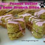 recipe: peanut butter dog bone brunch bites