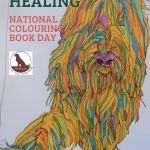 dog image from colouring book